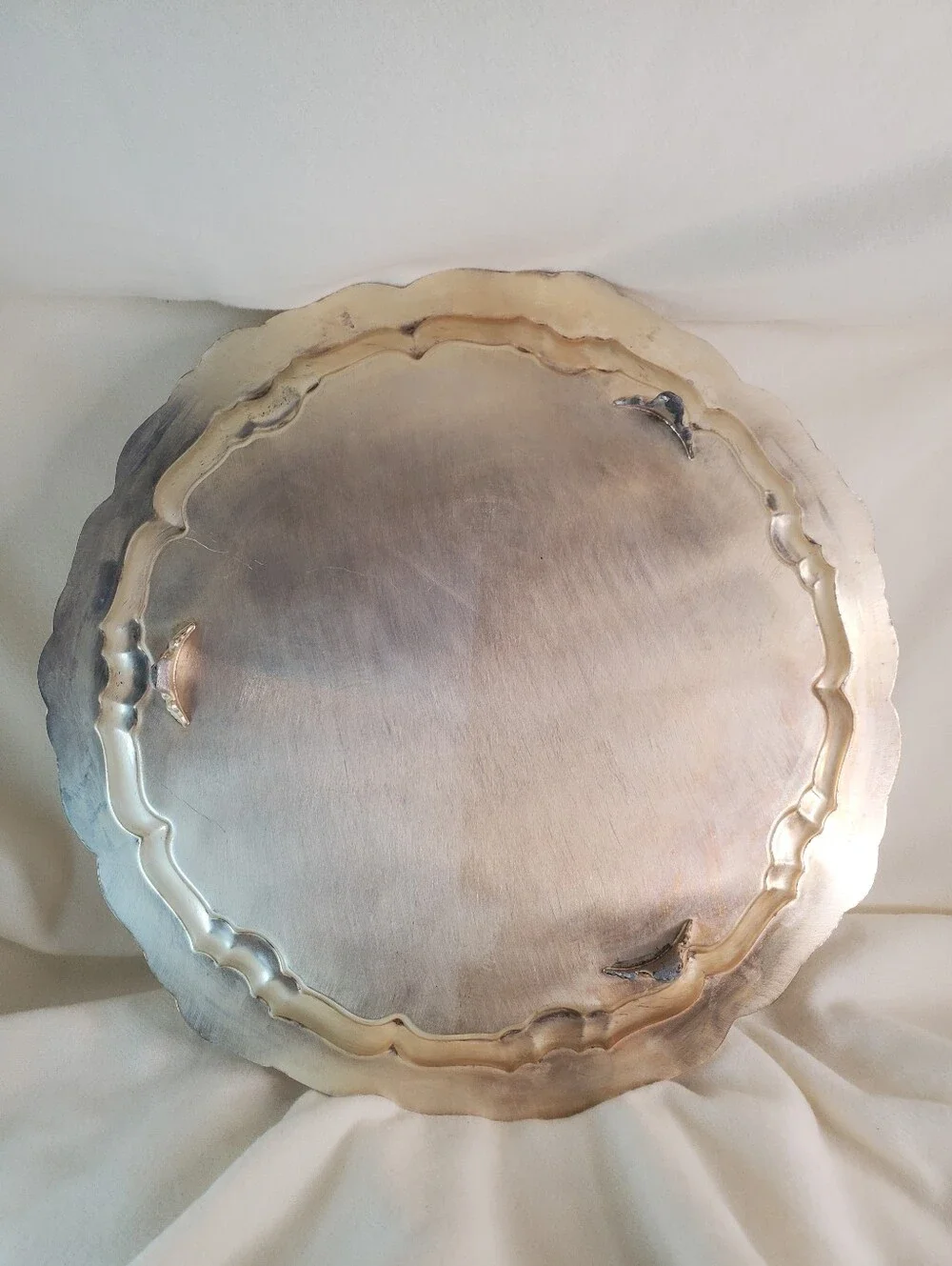POOLE CO. SILVER PLATE PLATTER